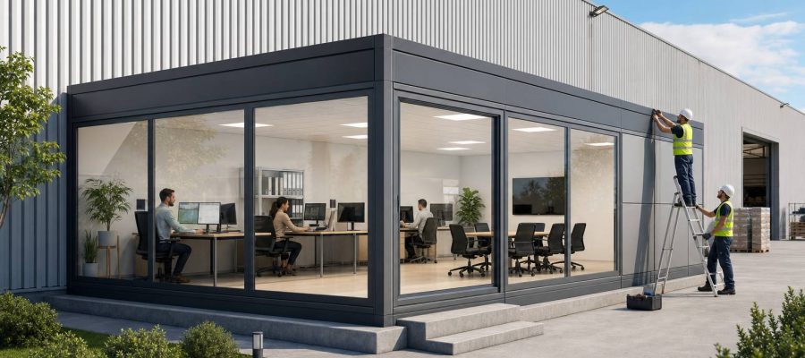 Oficinas prefabricadas para pymes en expansión: cómo escalar metros cuadrados sin parar la actividad